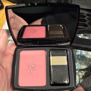 Lancome Blush in Soft Pink Shimmer Pink Pool